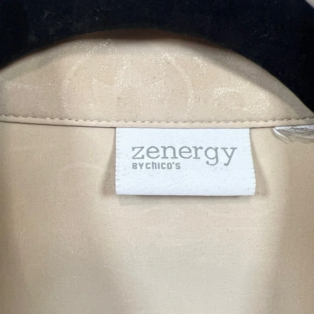 Chico's Cream Utility Jacket - Picture 4 of 4